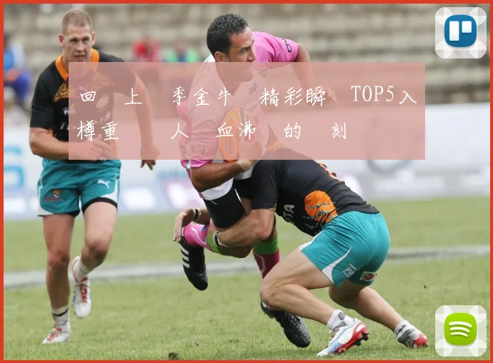 回顧上賽季金牛隊精彩瞬間TOP5入樽重溫讓人熱血沸騰的時刻